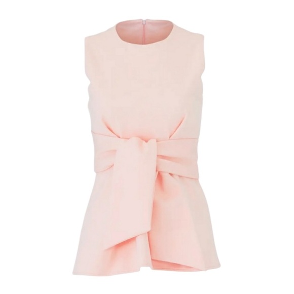 Hunter Bell Pink Blush Sims Sleeveless Tie Waist Top - 6 - Picture 12 of 12
